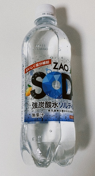 zao soda 強炭酸水ソルティレモン